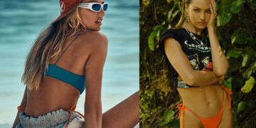 #OK! ქენდის სვეინპული Tropic of C-სთვის! მოდელი საკუთარ ბრენდს არეკლამებს!