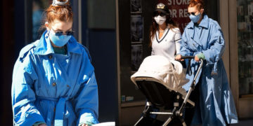 #OK! ჯიჯი ჰადიდი შვილთან ერთად ნიუ-იორკის ქუჩებში სეირნობს!