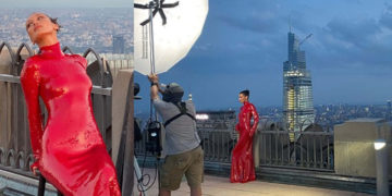 #OK! ბელა ჰადიდი Vogue-ისთვის! მოდელი კადრს მიღმა გადაღებულ ფოტოებს გვიზიარებს!