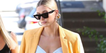 #OK! ჰეილი ბოლდვინი კალიფორნიის ქუჩებში! მოდელმა იმიჯს Bottega Veneta-ს ჩანთა შეუხამა!