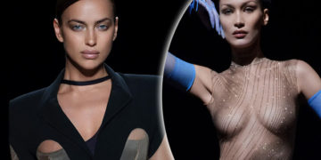 #OK! ბელა ჰადიდი და ირინა შეიკი Mugler-ის ყველაზე კრეატიულ ჩვენებაზე