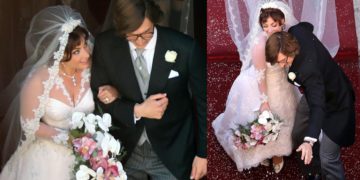 #OK! “იტალიური ქორწილი” – ლედი გაგა და ადამ დრაივერი House of Gucci-ის გადაღებებზე