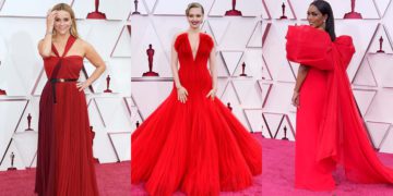 #OK! ვარსკვლავები, რომლებიც ოსკარების რიგით 93-ე დაჯილდოების წითელ ხალიჩაზე წითელი კაბით გამოჩნდნენ!