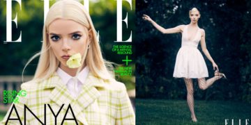 #OK! ანია ტეილორ-ჯოი ამერიკული Elle-ის მაისის ნომრის გარეკანზე