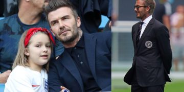 #OK! ბექჰემების ოჯახური იდილია: დევიდ ბექჰემი მეუღლესთან და შვილებთან ერთად Inter Miami X LA Galaxy-ის თამაშს დაესწრო