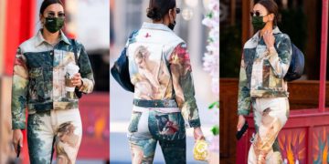 #OK! ირინა შეიკი Vivienne Westwood-ის ორეულით! მოდელის განსხვავებული და მოდური იმიჯი!