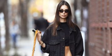 #OK! ემილი რატაკოვსკის ქუჩის სტილი! მოდელი ნიუ-იორკის ქუჩებში მეუღლესთან ერთად  გამოჩნდა!