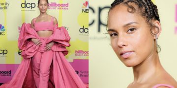 #OK! ალიშა კისი Billboard Music Awards-ის წითელ ხალიჩაზე Valentino-ს კაბით გამოჩნდა!