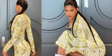 #OK! კაილი ჯენერის ფერადი იმიჯი! ვარსკვლავი Jean Paul Gaultier-ის კაბით!