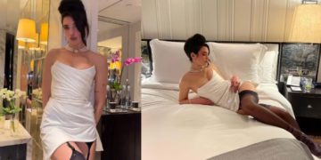 #OK! დუა ლიპა BRIT Awards-ის After-Party-ზე: მომღერალი Vivienne Westwood-ის კაბით!