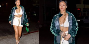 #OK! Rihanna-ს ქუჩის სტილი: მომღერალმა იმიჯს Louis Vuitton-ის მინი ჩანთა შეუხამა!