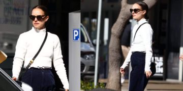 #OK! ნატალი პორტმანის ქუჩის სტილი: მსახიობი სამოსს Dior-ის ჩანთას და Adidas-ის კედებს უხამებს!