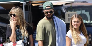 #OK! ჰაიდი კლუმი ქალიშვილთან და მეუღლესთან ერთად პრეტიჟულ რესტორანს, Nobu-ს ესტუმრა!