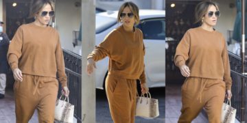 #OK! ჯენიფერ ლოპესი სპორტულ სამოსს Max Mara-ს სათვალეს და Hermes-ის ჩანთას უხამებს!