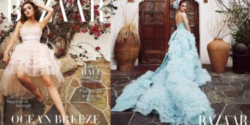 #OK! ლუსი ჰეილი Harper’s BAZAAR Vietnam-ისთვის