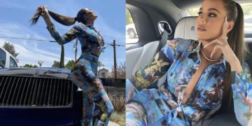 #OK! ქლოე კარდაშიანი Shane Justin-ის ორეულით! ვარსკვლავი საკუთარი ძვირადღირებული ავტომობილის ფონზე!