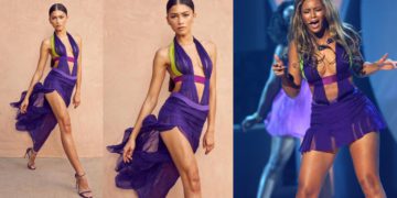 #OK! ზენდეიამ BET Awards-ის დაჯილდოებაზე ვერსაჩეს კაბა მოირგო, რომლის მსგავსიც ბიონსეს 2003 წელს ეცვა