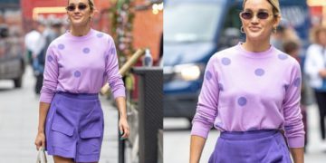 #OK! ეშლი რობერტსის ქუჩის სტილი: ვარსკვლავის მონოქრომული იმიჯი!