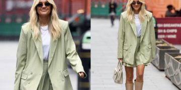 #OK! საოფისე სტილის ინსპირაცია ეშლი რობერტსისგან: მომღერალი Nasty Gal-ის ორეულით!