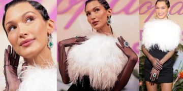 #OK! ბელა ჰადიდის გლამურული იმიჯი კანის კინოფესტივალისთვის: მოდელის 1920-იანი წლების სტილით ინსპირირებული ჩაცმულობა