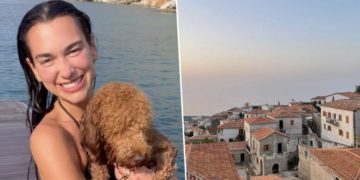 #OK! დუა ლიპა ოჯახთან ერთად ალბანეთში ისვენებს!