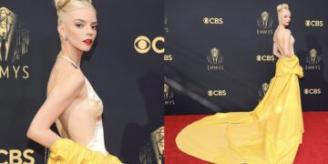 #OK! ანია ტეილორ-ჯოი რიგით 73-ე Emmy Awards-ის წითელ ხალიჩაზე!