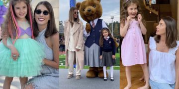 #OK! ქეთა თოფურიას ქალიშვილი სკოლაში შევიდა! ვარსკვლავის შვილი, ოლივია უკვე პირველკლასელია!