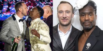 #OK! ბილი პორტერისა და მისი მეუღლის ადამ სმიტის გამორჩეული მოდური მომენტები წითელი ხალიჩიდან