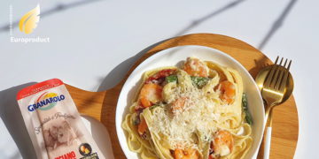 #OK! ფეტუჩინი ალფრედო კრევეტებით