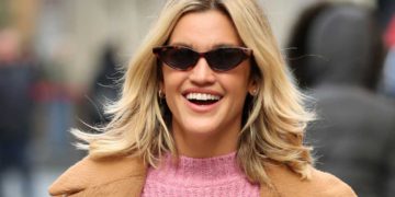 #OK! საშემოდგომო სტილის ინსპირაცია ეშლი რობერტსისგან! ვარსკვლავი Karen Millen-ის კაბით!