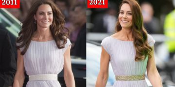 #OK! ქეით მიდლტონმა კაბა, რომელიც 2011 წელს ეცვა კიდევ ერთხელ მოირგო