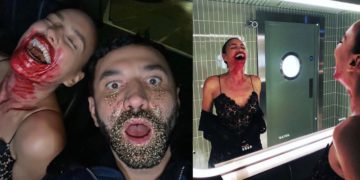 #OK! “გამიმართლა, რომ მყავს ადამიანი, რომელსაც ჰელოუინის მაკიაჟის გაკეთება 10 წამზე ნაკლებ დროში შეუძლია” – ირინა შეიკი