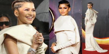 #OK! ზენდეიას გლამურული გამოჩენა Dune-ის პრემიერაზე Rick Owens-ის კაბით