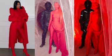 #OK! ორსული კაილი ჯენერი კიმ კარდაშიანის ცნობილ იმიჯს ირგებს