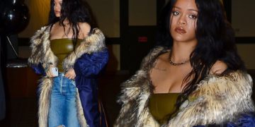 #OK! რიანა “პრადას” ტრენდული ქურთუკით, რომლის ღირებულებაც £2900-ია