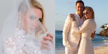 #OK! პერის ჰილტონი და კარტერ რეუმი დაქორწინდნენ: 40 წლის ლამაზმანი “ოსკარ დე ლა რენტას” საქორწილო კაბაში გადაღებულ პირველ კადრს აქვეყნებს