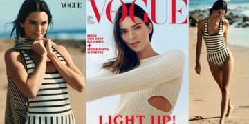 #OK! კენდალ ჯენერი გერმანული Vogue-ის დეკემბრის ნომრის გარეკანზე