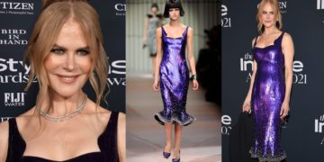 #OK! ნიკოლ კიდმანი InStyle Awards-ის დაჯილდოებაზე: 54 წლის ვარსკვლავი Armani Prive-ის 2009 წლის “ოტ კუტიურით” წარსდგა