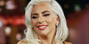 #OK!  ლედი გაგას გლამურული გამოჩენა Alexander McQueen-ის სამოსით ლონდონის ქუჩებში