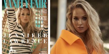 #OK! ჯენიფერ ლოურენსი Vanity Fair-ის დეკემბრის ნომრის გარეკანზე: მსახიობი LACHLAN BAILEY-ის ობიექტივში
