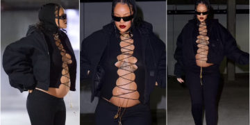 #OK! ორსული რიანას უახლესი პაპარაცული ფოტოები