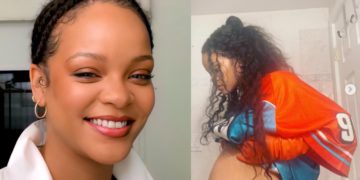 #OK! რიანა ორსულობის აქამდე უცნობ ფოტოს აქვეყნებს