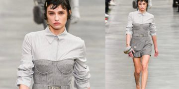 #OK! ქართველი მოდელი თეკლა ჩიჯავაძე Fendi-ის ჩვენებაზე გამოვიდა