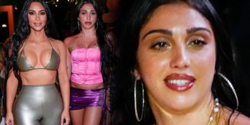 #OK! მადონას 25 წლის ქალიშვილი ლურდეს ლეონი კიმ კარდაშიანის Skims-ის წვეულებას დაესწრო