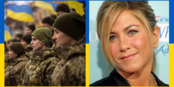 #OK! “ვფიქრობ უკრაინელ ქალებზე, რომლებიც საკუთარ სიცოცხლეს საფრთხეში აგდებენ ქვეყნისა და ხალხის დასაცავად” – ჯენიფერ ენისტონი