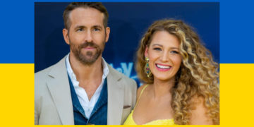 #OK! ბლეიკ ლაივლი და რაიან რეინოლდსი უკრაინის მხარდამჭერ ფონდში 1 მილიონ დოლარს გადარიცხავენ