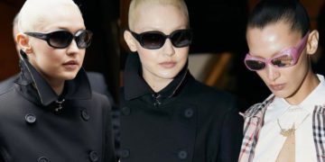 #OK! ვარსკვლავური დები: Burberry-ის ჩვენებაზე მიმავალი ჯიჯი და ბელა ჰადიდები