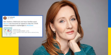 #OK! ჯოან როულინგის ორგანიზაცია უკრაინელი ბავშვების დასახმარებლად