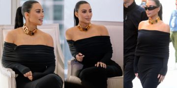 #OK! კიმ კარდაშიანი Vogue-ის Forces Of Fashion-ის კონფერენციას “ბალენსიაგას” სამოსით დაესწრო