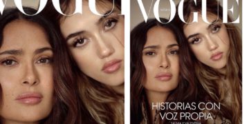 #OK! სელმა ჰაიეკი 14 წლის ქალიშვილთან ერთად Vogue Mexico-ს გარეკანზე